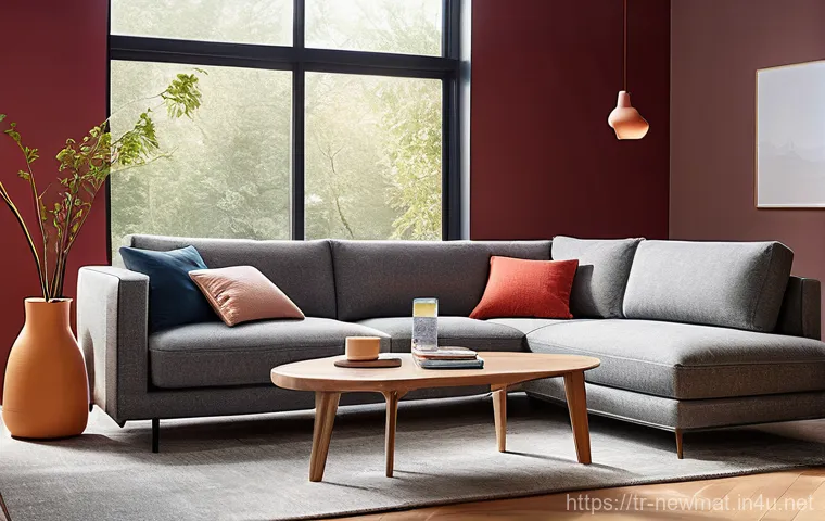 나노소재 - **Prompt for "Smart Living: Nanotechnology in Everyday Home & Apparel"**
"A vibrant, wide-angle ...