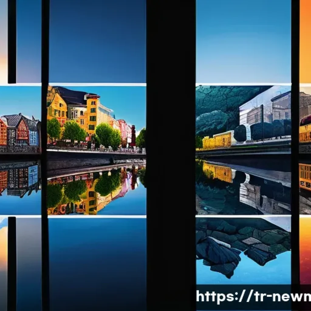 LED 소재 - Here are three detailed image prompts in English, designed to be appropriate for a 15-year-old audie...